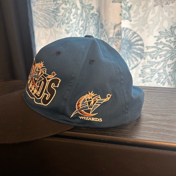 1990s Vintage Washington Wizards Snapback Hat OSFM - Picture 2 of 4